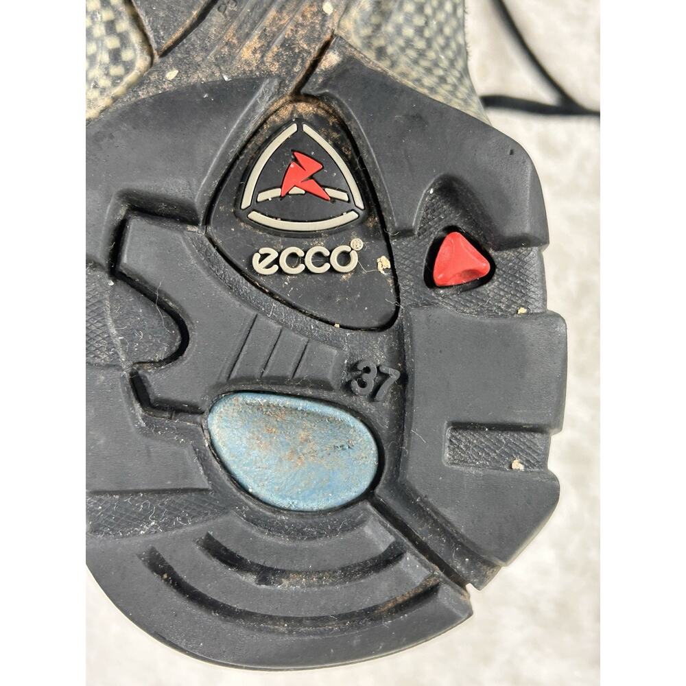Ecco Beige and Black Athletic Hiking Shoes - Picture 7 of 8